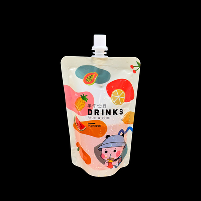 Buy BPA Free Custom Printed Spouted Stand Up Pouch For Baby Food Liquid Food Soup Liquor online manufacture