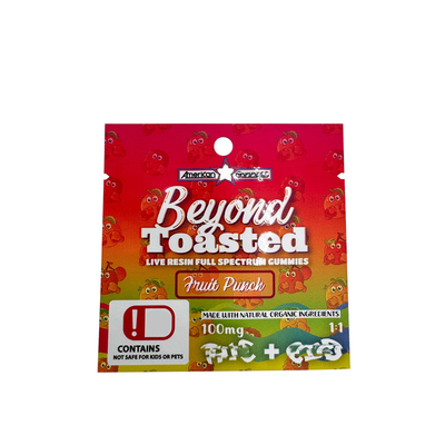 Buy Bottom Open Spot Glossy UV Print Foil Coated Flat 1g Custom Mylar With Hanging Hole For Weed Cookies Candies online manufacture