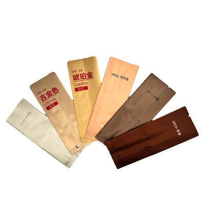 Buy Golden Color Gusset Packaging Bag Smell Proof Airtight Heat Sealable Printed Gusset Bags For Loose Tea online manufacture