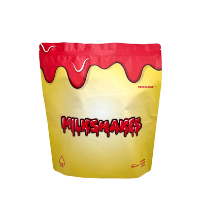 Buy High Barrier 1lb Foil Laminated Stand Up Pouch With Zipper For Candy Gum Cookie Food Packaging online manufacture