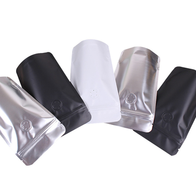 Buy Moisture Proof Stand Up Coffee Pouches With Valve Degassing One Way online manufacture