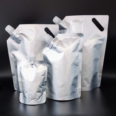 Buy Light-proof Aluminium Foil Laminated Stand Up Pouch with Spout Packaging With Lid Cap online manufacture