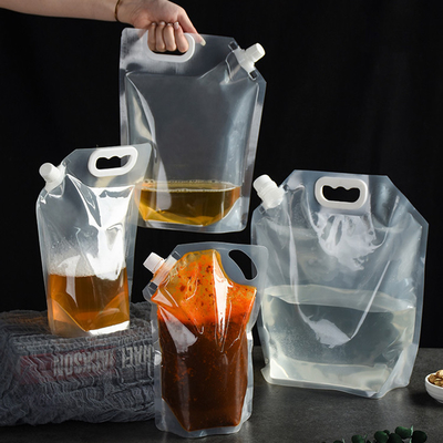 Buy Durable BPA Free Stand Up Spout Pouches for Detergent with Gravure Printing online manufacture