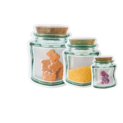 Buy Customizable Ziplock Plastic Food Packaging Bags for Odor and Moisture Protection online manufacture