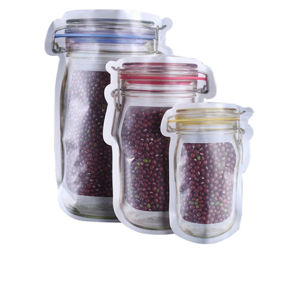 Buy Custom Pre Printed Reusable Shaped Packaging Pouches In Various Colors And Designs for Food online manufacture