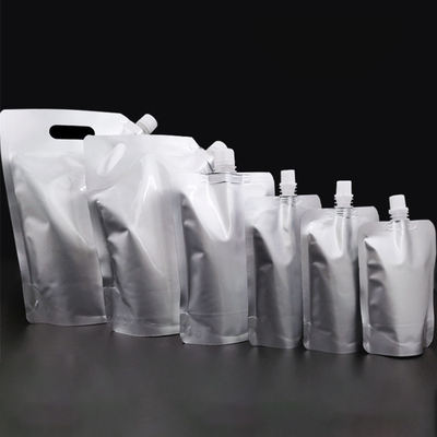 Watertight Aluminium Foil Stand up Liquid Spouted Pouches with Printing