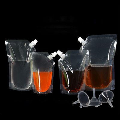 Multi purpose Liquid Spouted Pouches with Customizable and Vibrant Gravure Printing